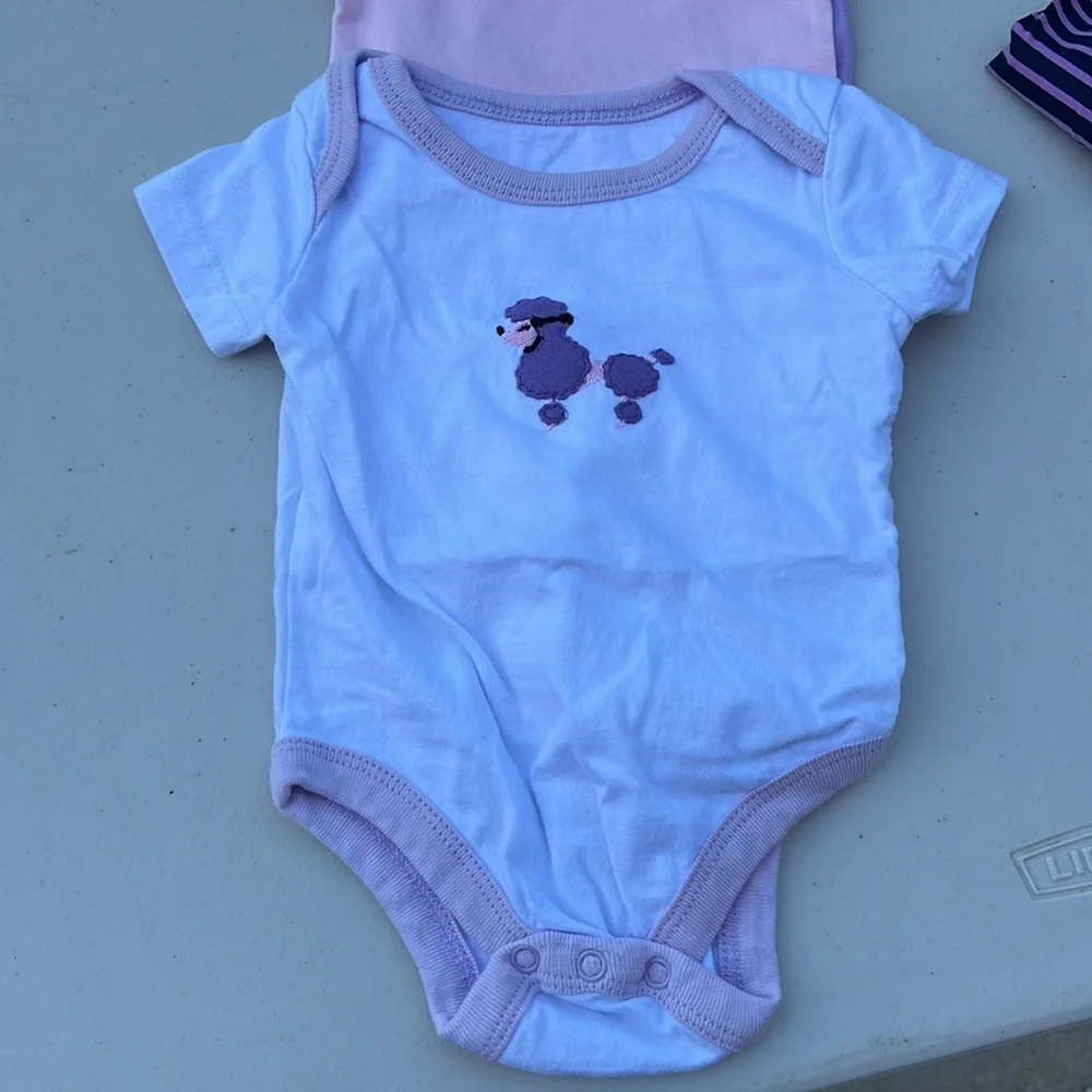 Lot of 5 girls onesies